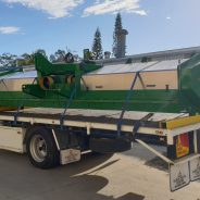 ACM Broadacre Mulcher loaded and leaving for Australian Cotton Trade Show at Griffith